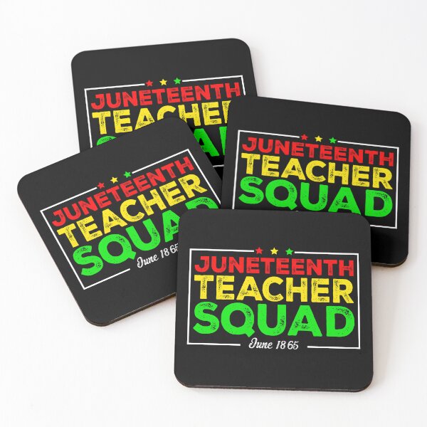 Item preview, Juneteenth Teacher Squad 2025 - Black history month educators Juneteenth 2025 Gift celebration designed and sold by JUSTBEELEGANT.