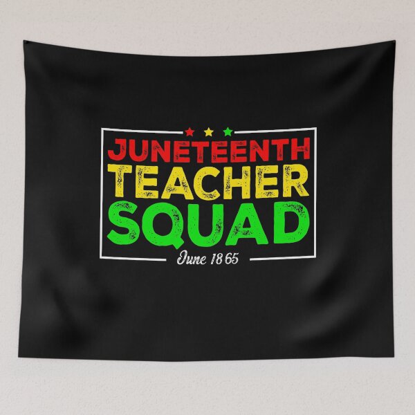 Item preview, Juneteenth Teacher Squad 2025 - Black history month educators Juneteenth 2025 Gift celebration designed and sold by JUSTBEELEGANT.