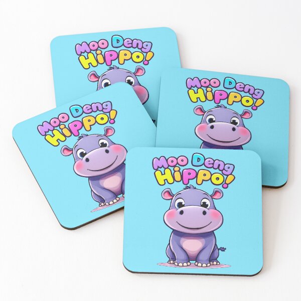Item preview, Moo Deng Hippo – The Internet’s Sweetest Star #2 designed and sold by SteadyRolling.
