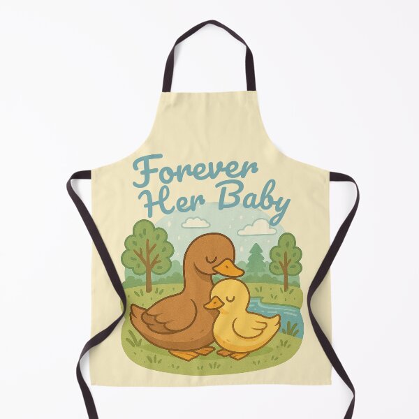 Item preview, Forever Her Baby – Mother's Day Duck and Duckling Hug Illustration designed and sold by Patternicity.