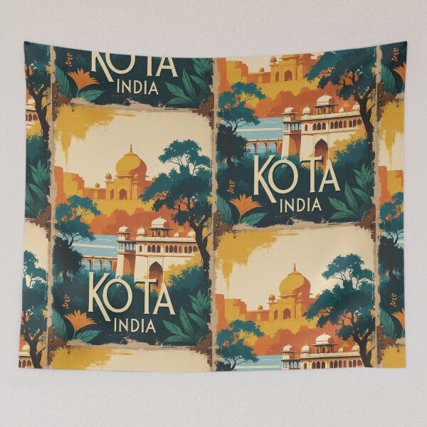 Item preview, Kota India Vintage Travel Tourism  designed and sold by TravelersGems.