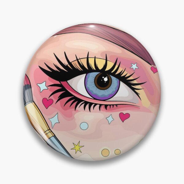 Item preview, Glamorous Eye Makeup Pop Art – Beauty Illustration designed and sold by Pakkashshop.