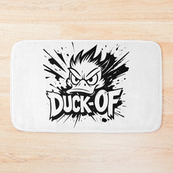Item preview,  Duck-Off – Angry Duck Cartoon With Attitude designed and sold by Fragy72.