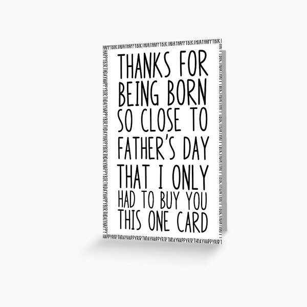 Item preview, Funny Father's Day and Birthday Combined designed and sold by kierkegaard.