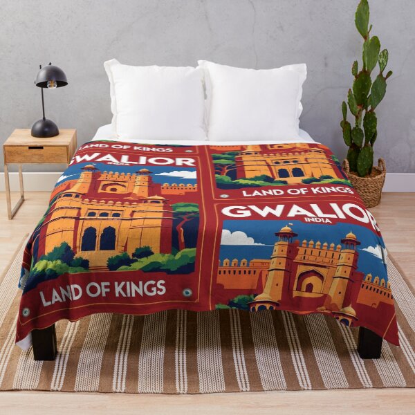 Item preview, Gwalior Land of Kings India Vintage Travel Tourism  designed and sold by TravelersGems.