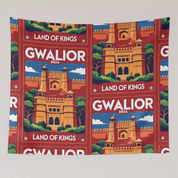 Item preview, Gwalior Land of Kings India Vintage Travel Tourism  designed and sold by TravelersGems.