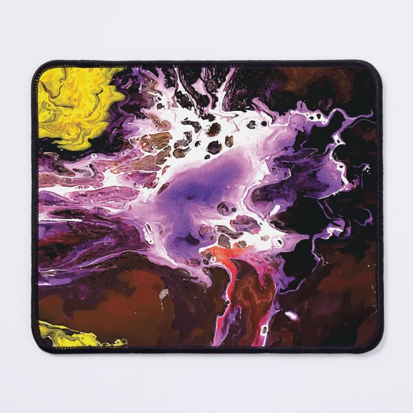 Item preview, Purple Geode Acrylic Flow Art designed and sold by Madeline Binder Art & Design.