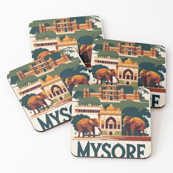 Item preview, Mysore India Vintage Travel Tourism  designed and sold by TravelersGems.