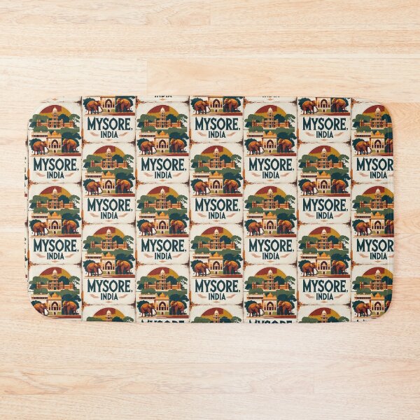 Item preview, Mysore India Vintage Travel Tourism  designed and sold by TravelersGems.