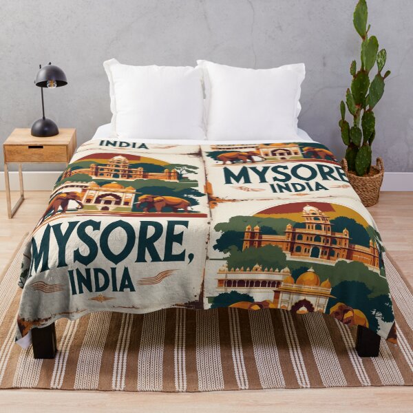 Item preview, Mysore India Vintage Travel Tourism  designed and sold by TravelersGems.