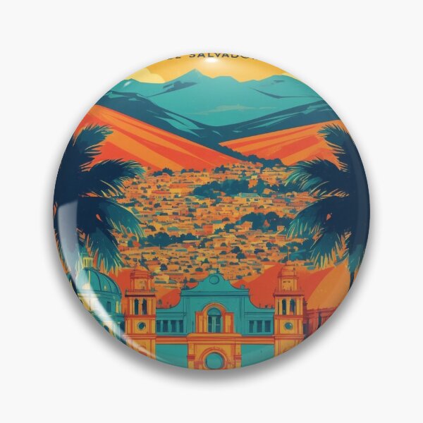 Item preview, Ciudad Delgado El Salvador Vintage Travel Tourism designed and sold by TravelersGems.