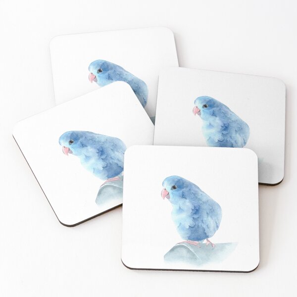 Item preview, Parrot Watercolor designed and sold by Cobalt Blue Watercolors.