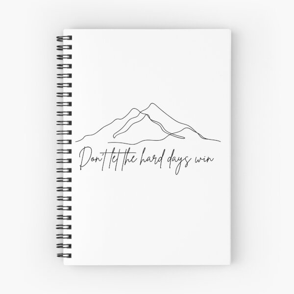 Item preview, Don’t let the hard days win  designed and sold by SScribblezz.