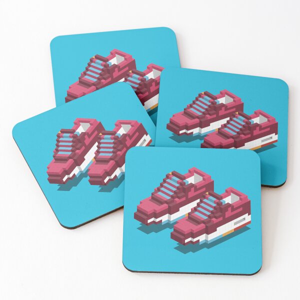 Item preview, SNEAKER ART - AIR MAX PARRA CHERRYWOOD PIXEL BLOCK DUO designed and sold by Krøpe.