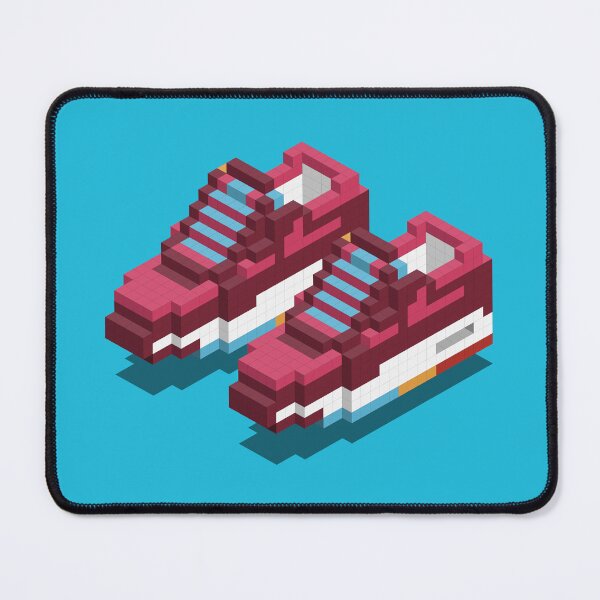 Item preview, SNEAKER ART - AIR MAX PARRA CHERRYWOOD PIXEL BLOCK DUO designed and sold by Krøpe.