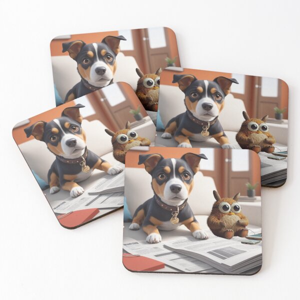 Item preview, Study Buddies: The Dog, The Owl & The Wi-Fi Password designed and sold by Artitude Studio.