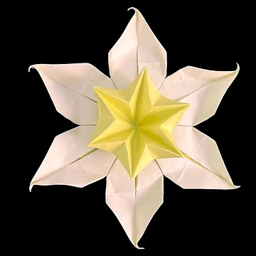 Artwork thumbnail, Origami Flower by Meo Design