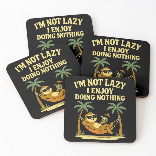 Item preview, Sloth Mode Activated – Funny Lazy Lifestyle Sarcastic Quote designed and sold by BunBuntheDog-.