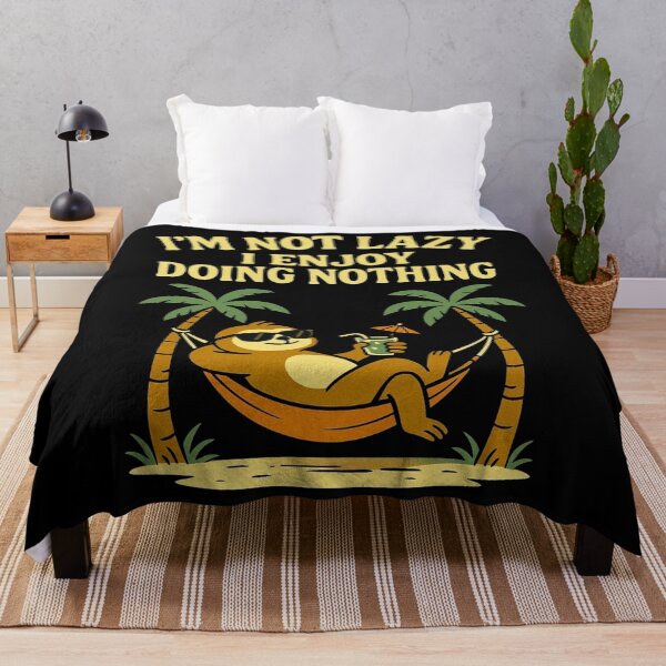 Item preview, Sloth Mode Activated – Funny Lazy Lifestyle Sarcastic Quote designed and sold by BunBuntheDog-.