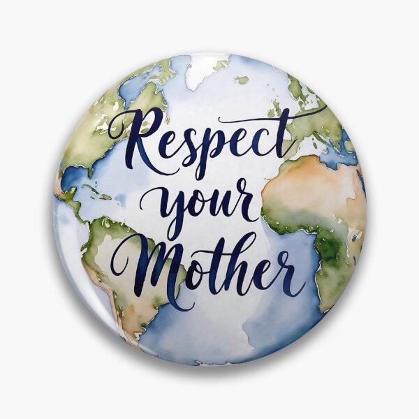 Item preview, Respect Mother Earth designed and sold by MoonMonkeyNbear.