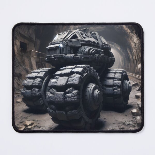 Item preview, Futuristic Exploration Vehicle Design designed and sold by PandaTShirtShop.