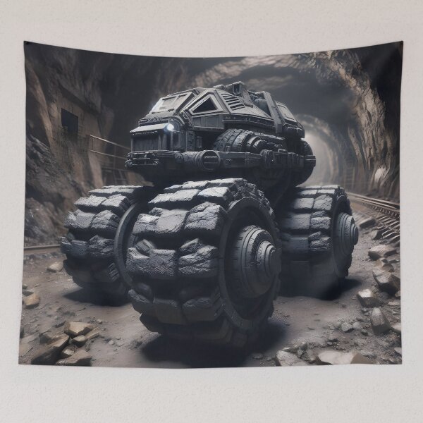 Item preview, Futuristic Exploration Vehicle Design designed and sold by PandaTShirtShop.