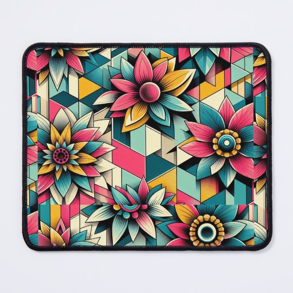 Item preview, Geometric flowers designed and sold by Dogandesighn.