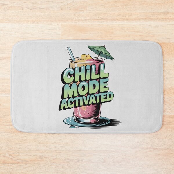 Item preview, Chill Mode Activated Summer Vibes Quote designed and sold by Jollys-ArtShop.