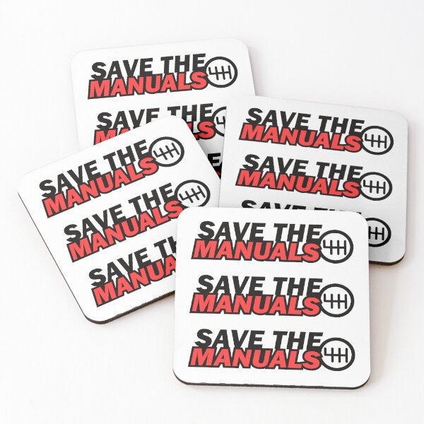 Item preview, Save The Manuals - 6 Speed Reverse Left designed and sold by the-craft-shop.