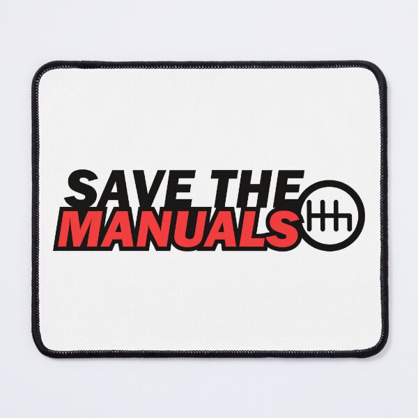 Item preview, Save The Manuals - 6 Speed Reverse Right designed and sold by the-craft-shop.