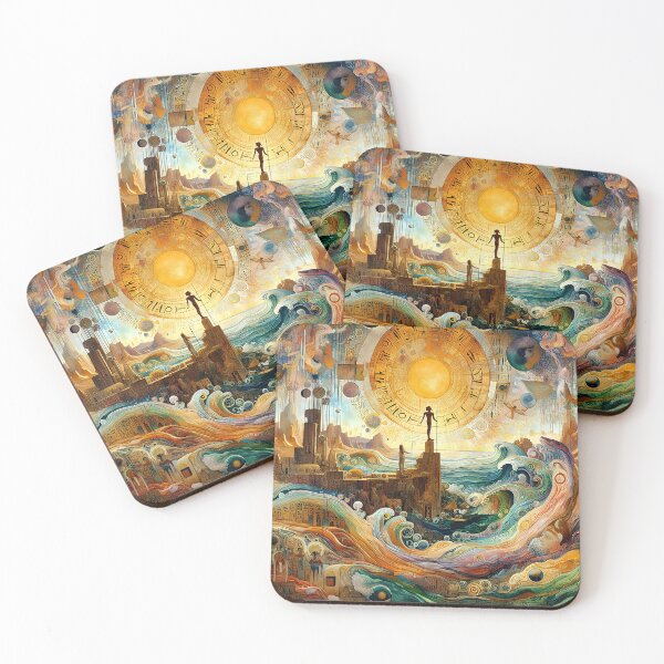 Item preview, Zep Tepi – Esoteric Egyptian Creation Myth Art designed and sold by Stoneflower-Art.