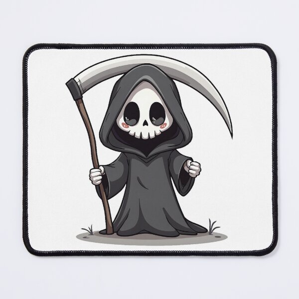 Item preview, The Cute Grim Reaper designed and sold by Trending Designs.