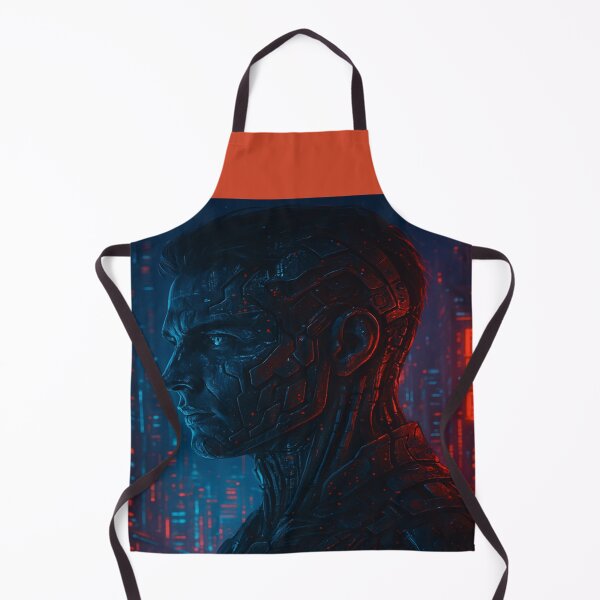 Item preview, Cyberpunk vision – neon dreams and digital worlds designed and sold by FotoworldEdel.