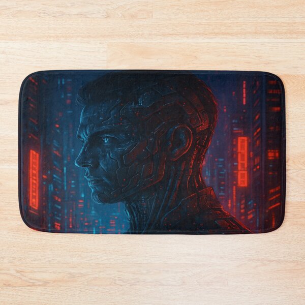 Item preview, Cyberpunk vision – neon dreams and digital worlds designed and sold by FotoworldEdel.