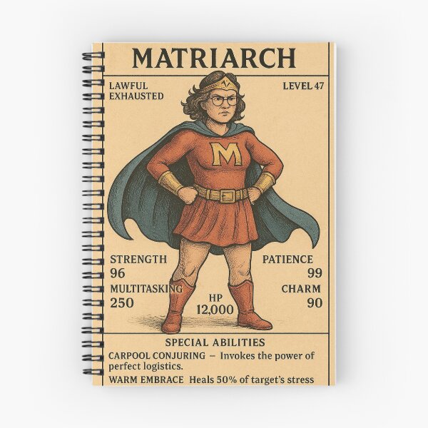 Artikelvorschau, Vintage RPG Mom Poster – Die Matriarchin der Macht (Lustiger Muttertagsdruck) entworfen und verkauft von CrumblyStudio.