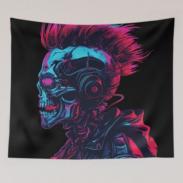 Item preview, Horror Punk Zombie Cyborg DJ designed and sold by drizzd.