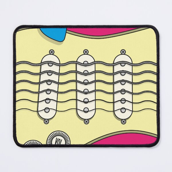 Item preview, Electric Guitar Pop Art designed and sold by Chunky Market.