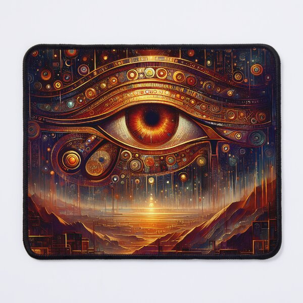 Item preview, Eye of Horus – Mystical Egyptian Symbol Art for Vision & Protection designed and sold by Stoneflower-Art.