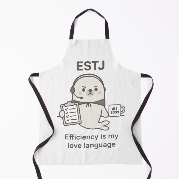 Item preview, ESTJ kawaii seal – the cutest MBTI boss ever! designed and sold by SealSquad.