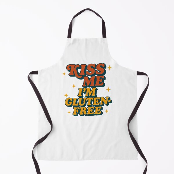 Item preview, Funny Gluten Free Quote – Kiss Me Design designed and sold by tinytwist.