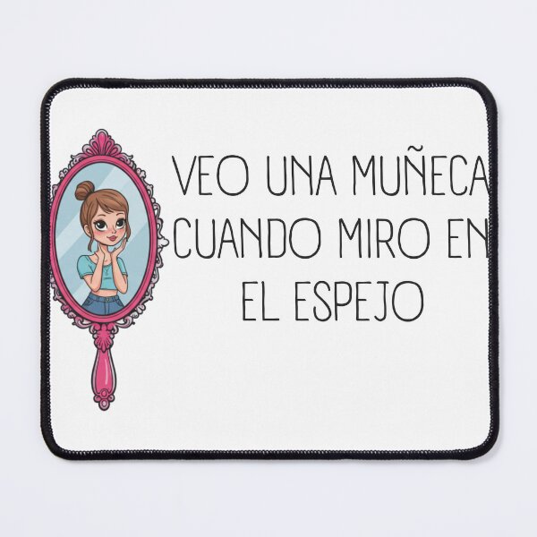 Item preview, VEO UNA MUÑECA CUANDO MIRO EN EL ESPEJO designed and sold by FitEnvy.