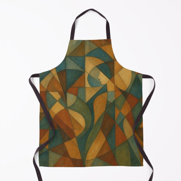 Item preview, Cubist abstract color composition designed and sold by Sigtrix.