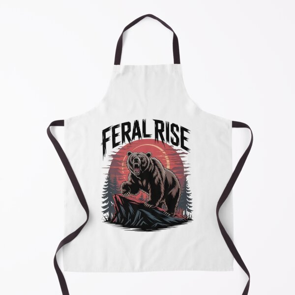 Item preview, Feral Rise – Roaring Bear at Sunset Wilderness Scene designed and sold by EpicMediaShop.