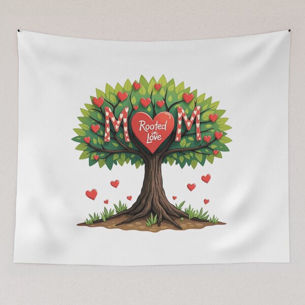 Item preview, Mothers Day |Rooted in Love Day |Tribute Art- Tree of Love Mom  designed and sold by ebocraft.