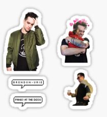 Brendon urie sticker set Sticker