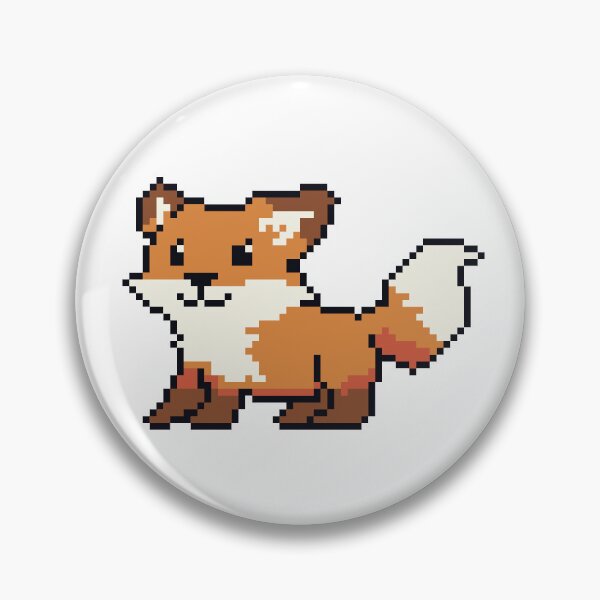 Item preview, FOX PIXEL LITTLE CUTE designed and sold by Ekira Pop Pixel.