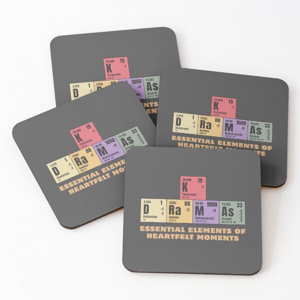 Item preview, K-Drama Chemistry - Essential Elements of Heartfelt Moments | Kdrama Fan designed and sold by KGlam.