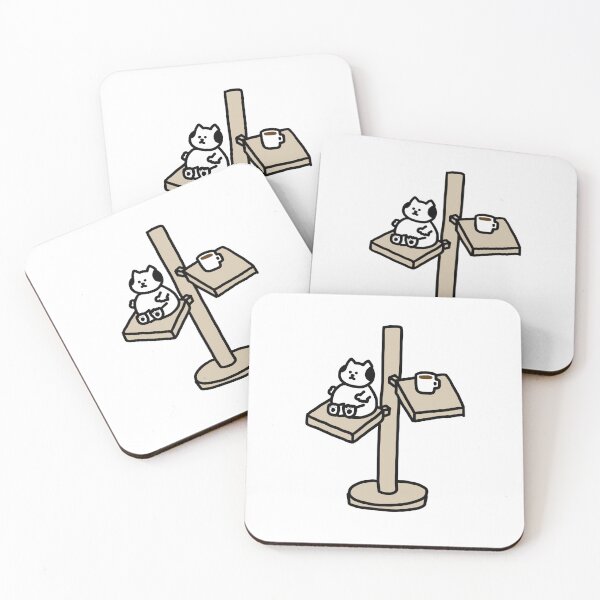 Item preview, a Cat on the cat tower designed and sold by superbaechoo.