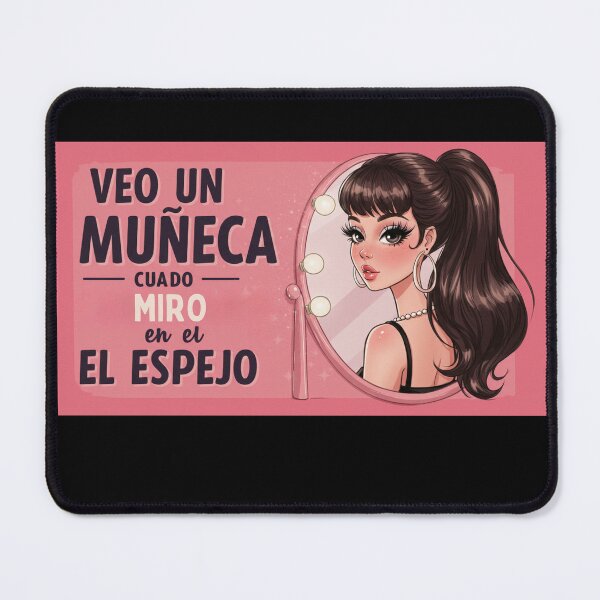 Item preview, VEO UNA MUÑECA CUANDO MIRO EN EL ESPEJO designed and sold by FitEnvy.