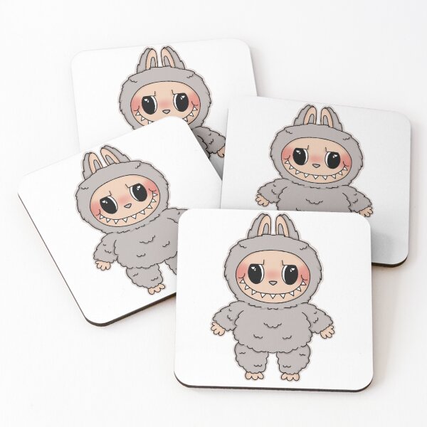 Item preview, LABUBU - Exciting Macaron SESAME BEAN designed and sold by llama-sweater.